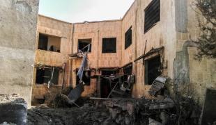 L'hôpital de Busra le 16 juin 2015. MSF
