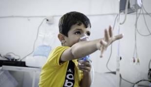 Syrie hôpital MSF dans la région d'Idlib. Robin Meldrum/MSF