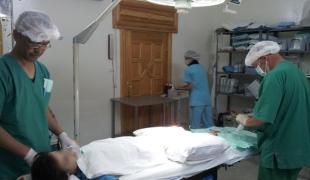 Hôpital MSF dans le nord de la Syrie septembre 2012.