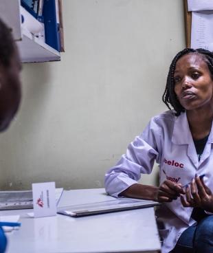 Depuis 2008, MSF propose une prise en charge aux victimes de violence sexuelle et sexiste, à Nairobi, au Kenya.