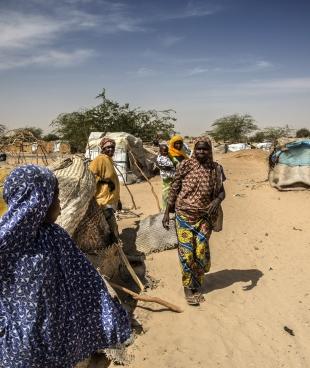 À Kintchandi, MSF travaille dans le centre de santé, en partenariat avec le ministère de la Santé publique, pour fournir des soins de santé primaires, de santé reproductive et de santé mentale, ainsi que pour la vaccination et le dépistage nutritionnel.