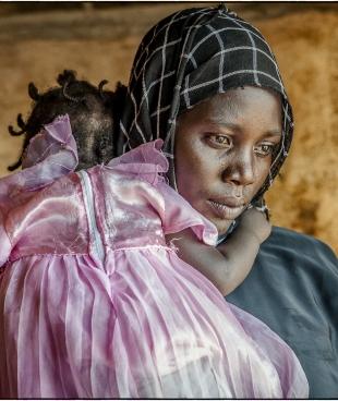 Vaccination de réfugiés soudanais dans le camp de réfugiés de Yida, tout au nord du Soudan du Sud, en juillet 2013.