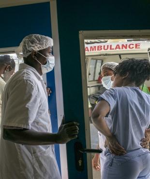 Ambulance à Tabarre