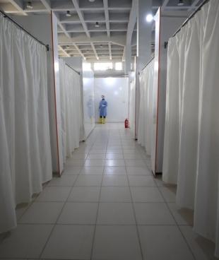 Syrie : Le nombre de patients augmente dans un centre de traitement COVID-19 soutenu par MSF