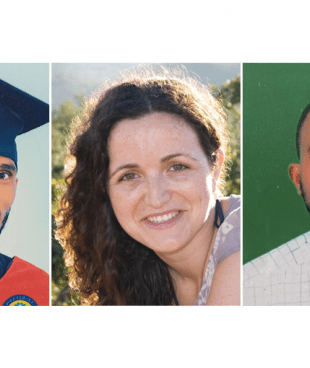 Yohannes Halefom Reda, María Hernández et Tedros Gebremariam, brutalement assassiné le 24 juin 2021 dans la région du Tigré en Éthiopie.