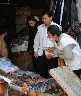 Projet de lutte contre la tuberculose au Cambodge avril 2014.