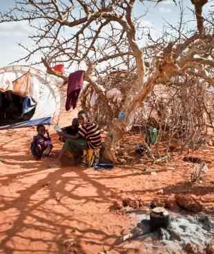 Camps de réfugiés somaliens dans la région de Liben près de Dolo Ado, Ethiopie, Septembre 2011.