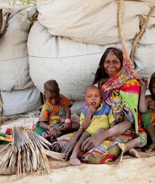 Environ 250 familles vivent actuellement dans des conditions précaires sur les rives du lac de Koulkimé, au Tchad.