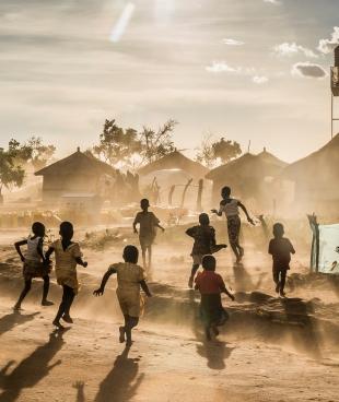 Vivre dans des conditions précaires en Ouganda pour échapper au conflit au Soudan du Sud. Frederic NOY/COSMOS