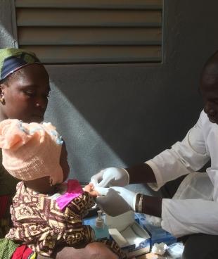 Maternity and child in Niono hospital conflit mali ségou