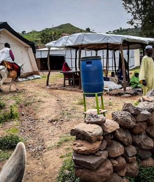 Centre de santé MSF à Umo, État du Darfour, Soudan, le 30 septembre 2020.