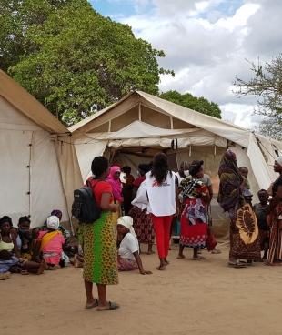 Camp de déplacés d 25 de Junho - Cabo Delgado