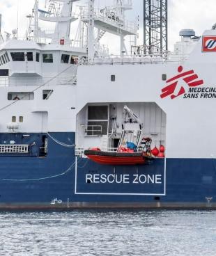 MSF Geo Barents prêt à prendre la mer
