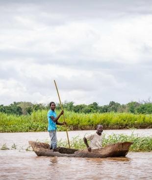 Suite à la tempête tropicale Ana au Malawi, les centres de santé de la péninsule de Makhanga, dans le district de Nsanje, ont été inondés.