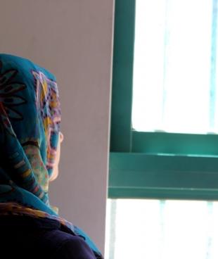 Nora Abdullah originaire de Gaza a été blessée lors de l'offensive israélienne « Bordure protectrice » en 2014.