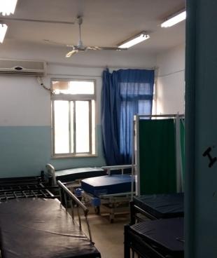 L'hôpital de Ramtha à la frontière avec la Syrie le 7 septembre 2016.