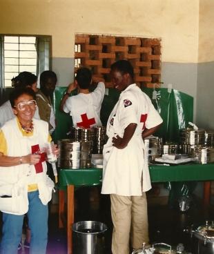 Rwanda Kigali avril 1994 Madeleine Boyer infirmière anesthésiste