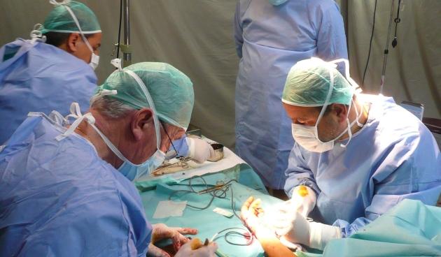 chirurgie de la main à Gaza, Palestine Arnaud Drouart MSF