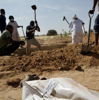 Burial in Tawila