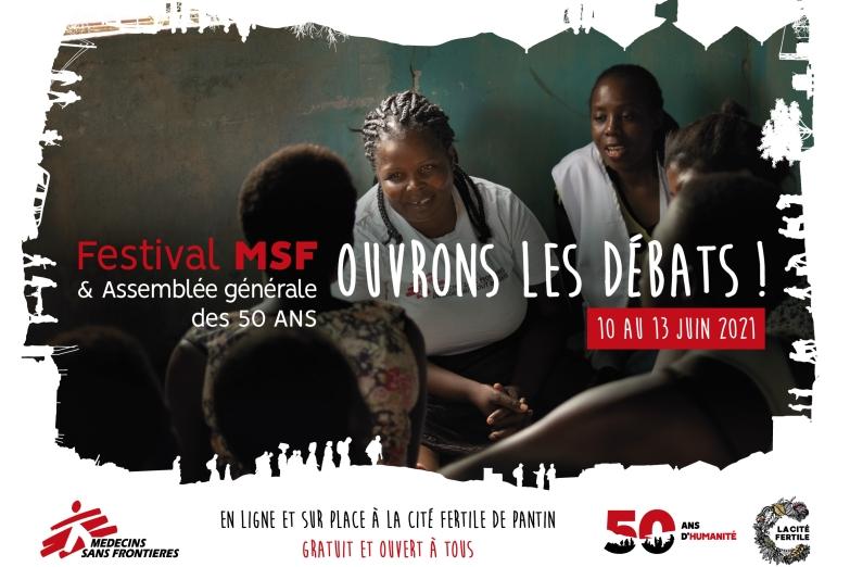 Festival 50 ans MSF ouvrons les débats