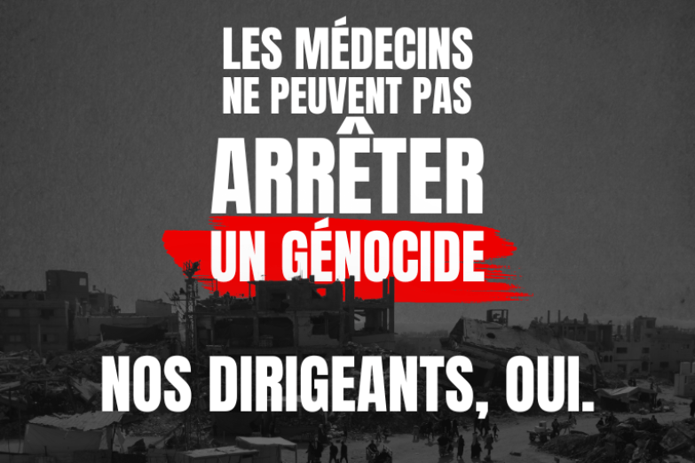 Les médecins ne peuvent pas arrêter un génocide