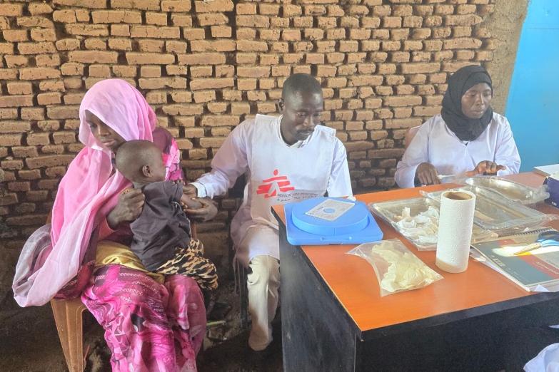 MSF intervention in Rokero, Central Darfur