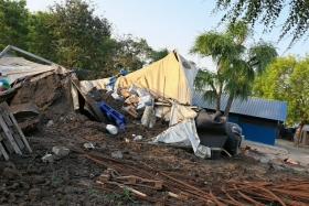L'hôpital de Médecins Sans Frontières (MSF) à Lankien, dans l'État de Jonglei, au Soudan du Sud, après un raid aérien mené par les forces gouvernementales sud soudanaises dans la nuit du mardi 3 février 2026.