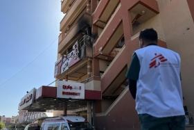 Une frappe israélienne à l'hôpital Nasser