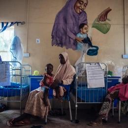Centre thérapeutique nutritionnel à Sokoto (Specialist Hospital Sokoto), Nigeria, 22 juillet 2022