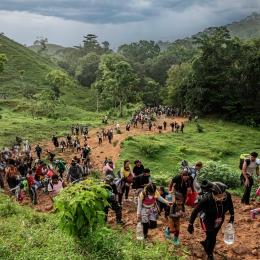 Migrants in transit in Ecuador, Colombia and Panama