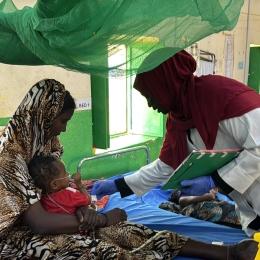 Zalingei, MSF International president visits Darfur