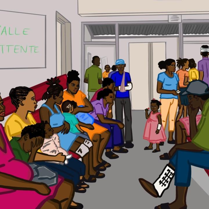 Haiti: People risk their lives to seek medical care