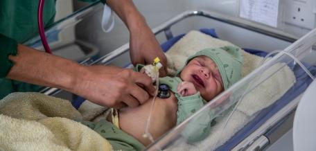 Neonatal care in Khamer hospital, Amran governorate, yemen, april 2019