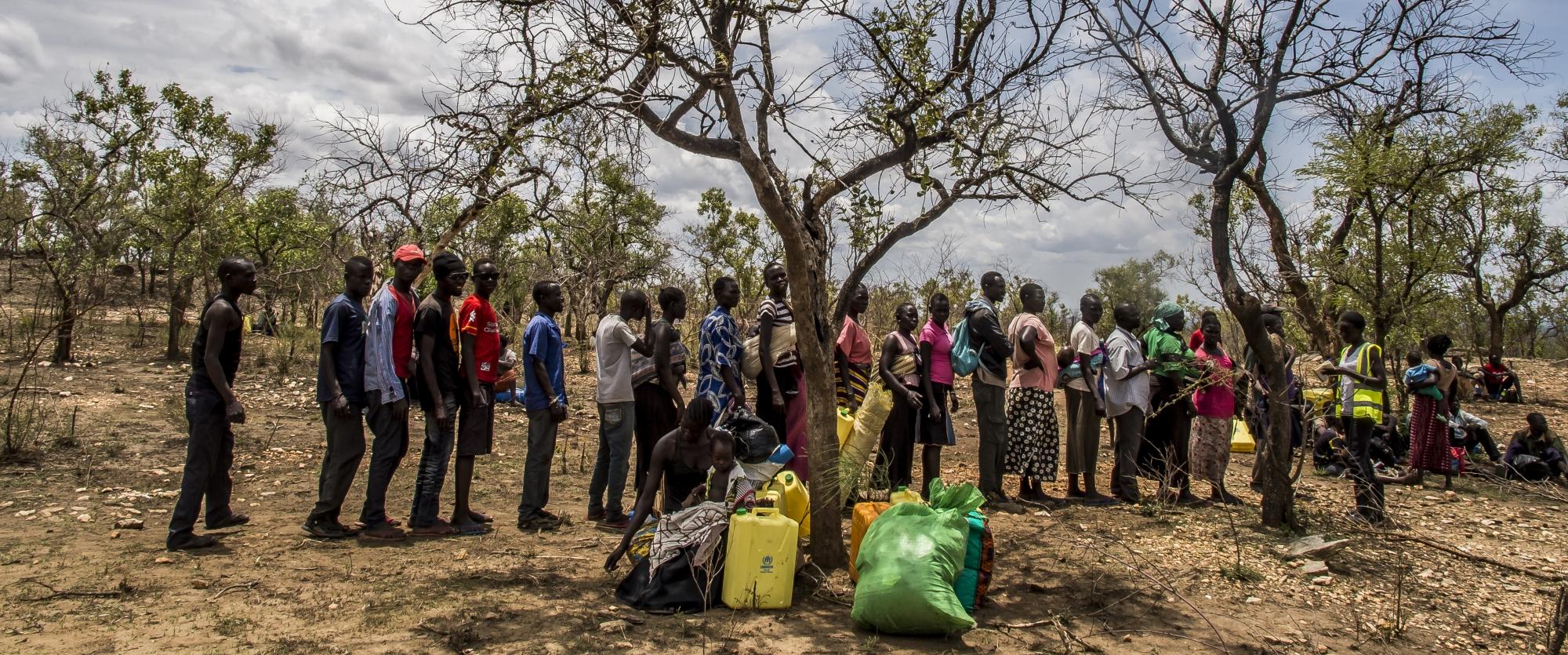 Réfugiés sud-soudanais en Ouganda. 2017.