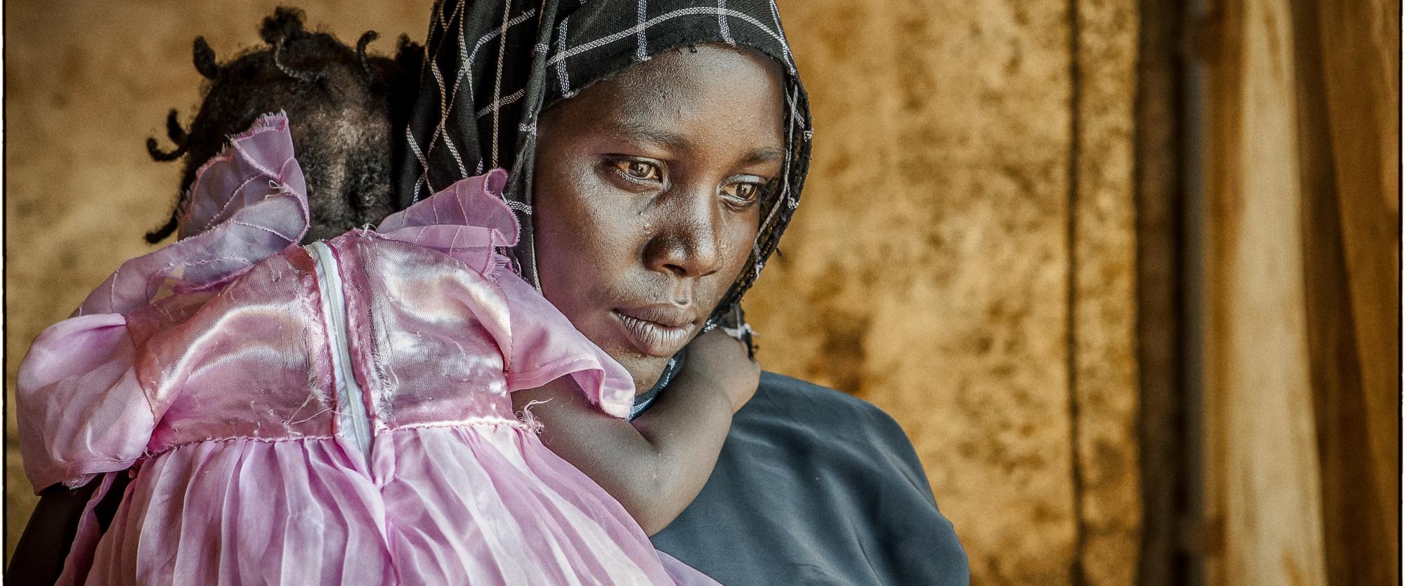 Vaccination de réfugiés soudanais dans le camp de réfugiés de Yida, tout au nord du Soudan du Sud, en juillet 2013.