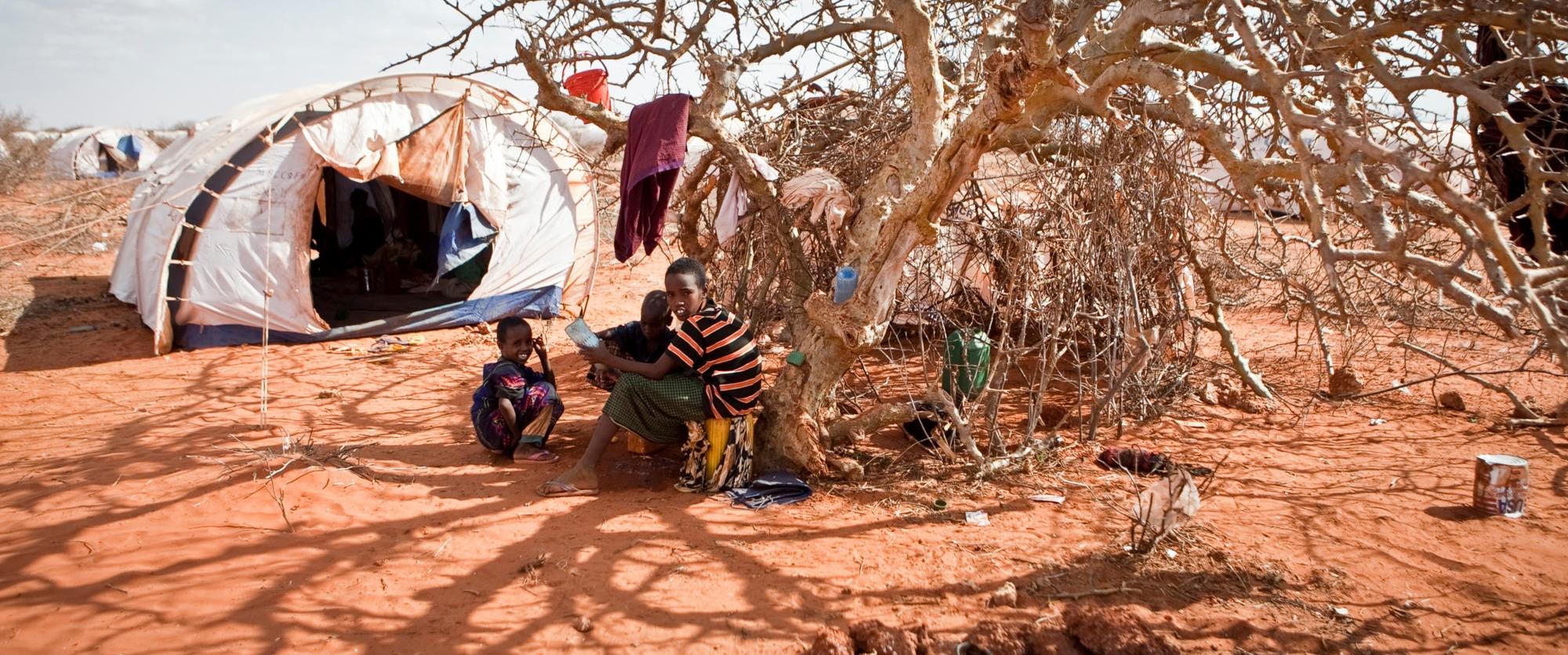 Camps de réfugiés somaliens dans la région de Liben près de Dolo Ado, Ethiopie, Septembre 2011.