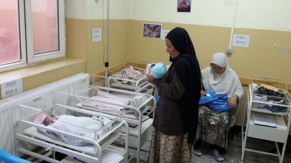 Afghanistan maternité MSF kaboul mathilde vu janvier 2015 