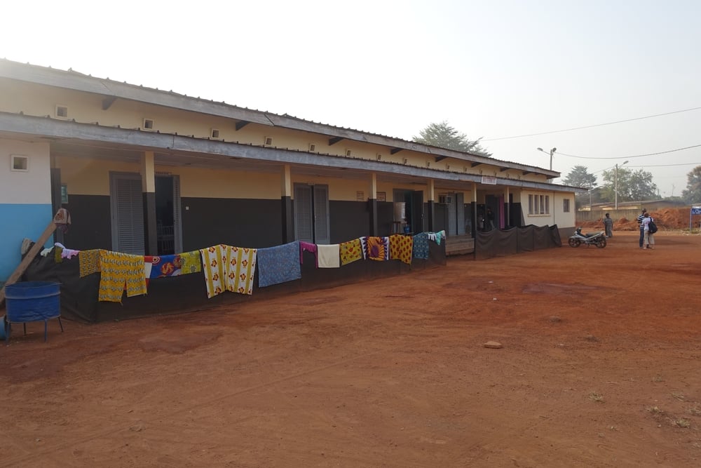 Maternité de Katiola, en Côte d'Ivoire, ouverte par Médecins Sans Frontières en juillet 2014