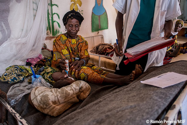 Ramón Perreiro  Projet MSF à Bouza, dans la région de Tahoua