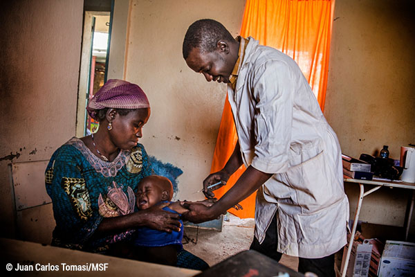 Juan Carlos Tomasi  Projet MSF à Tama, dans la région de Tahoua