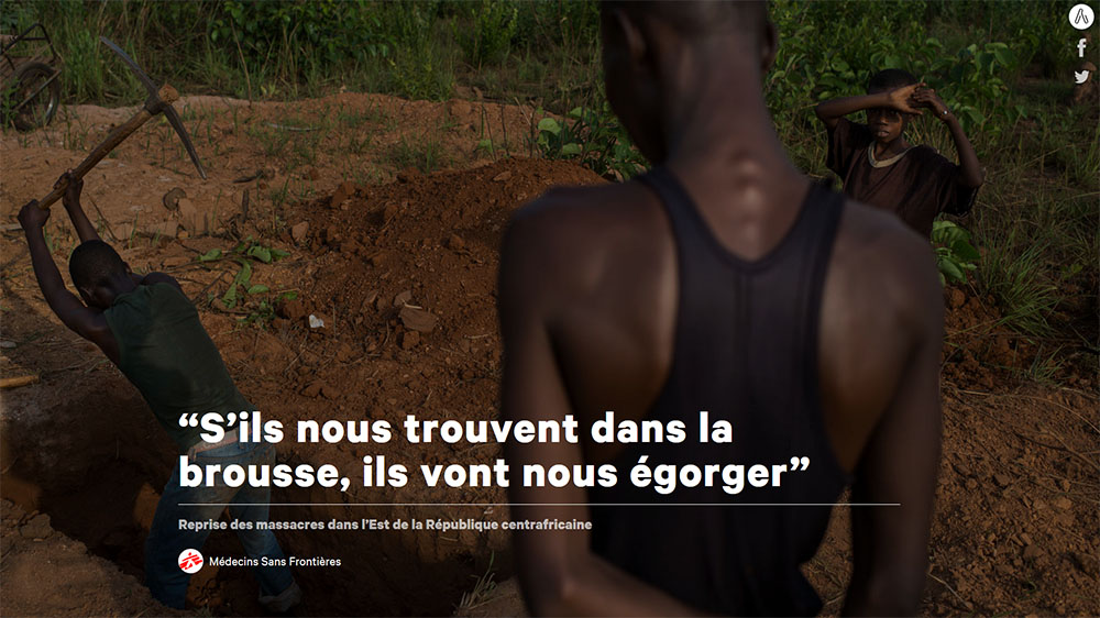 Long format sur la reprise des massacres dans l’Est de la République centrafricaine