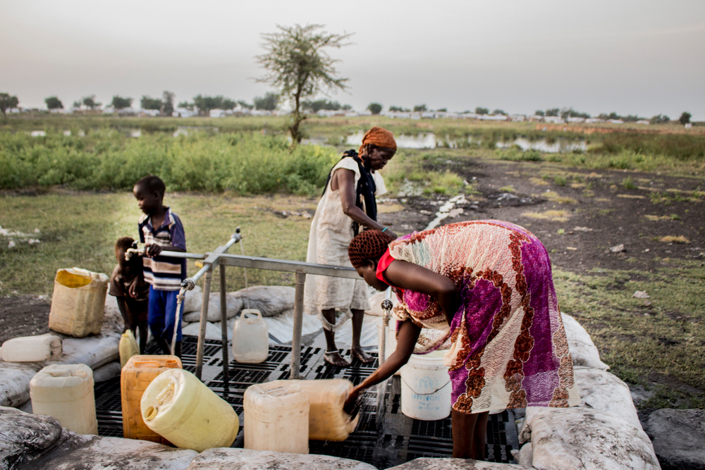 L’eau est rare à Aburoc. Novembre 2017.  ©Philippe Carr/MSF