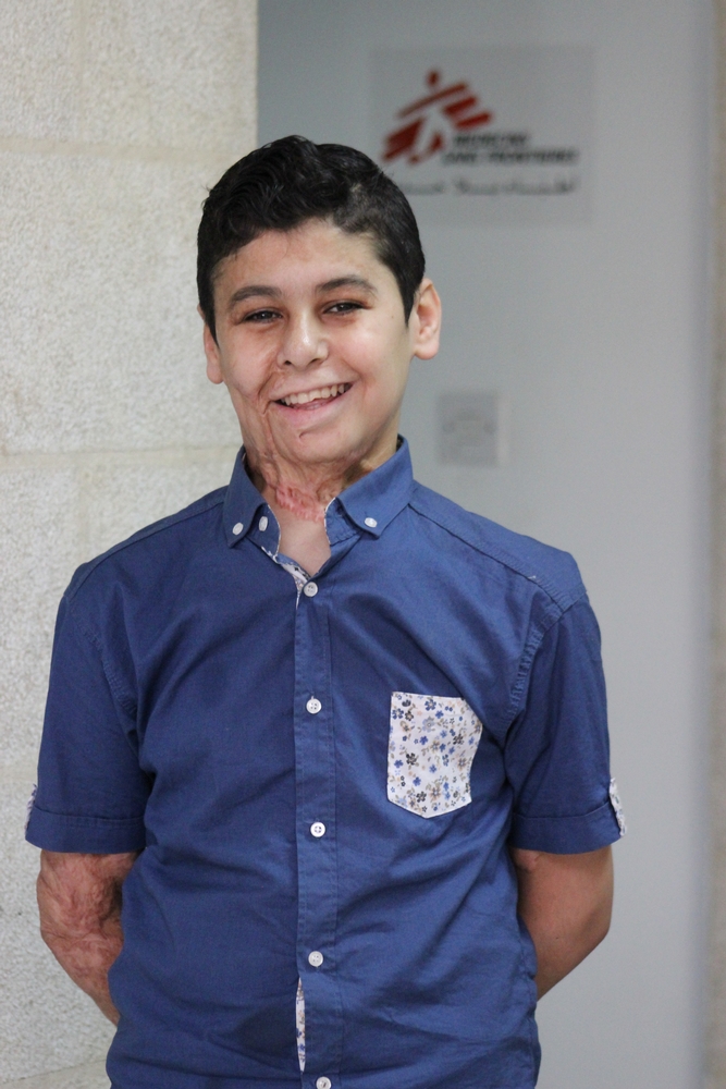 Ahmad, 15 ans, originaire de Diyala en Irak
