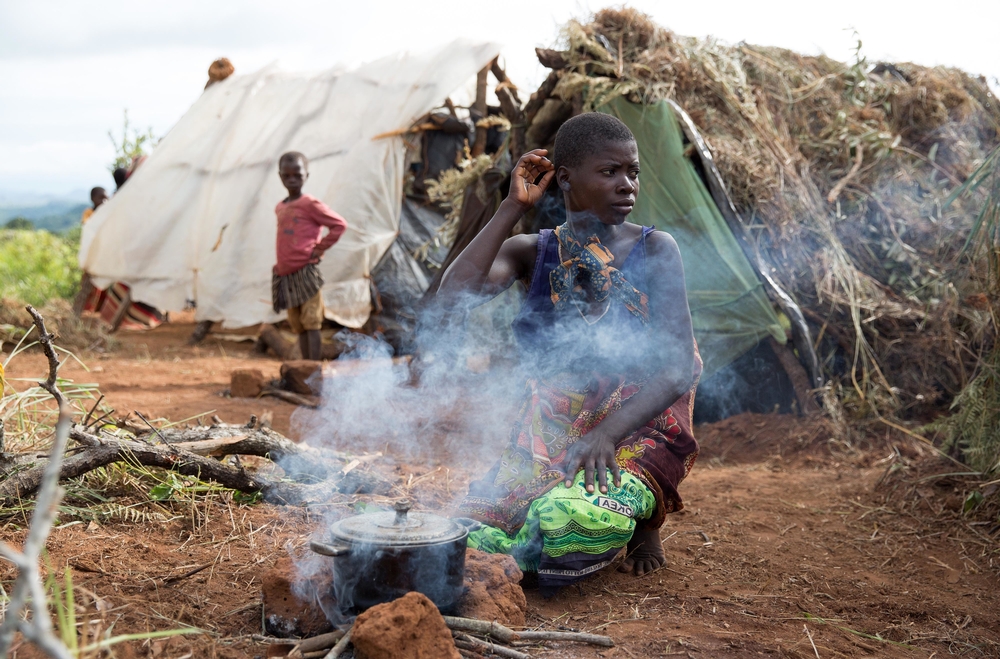 Camp de Kapise, Malawi. James Oatway