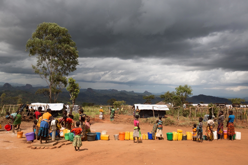 Camp de réfugiés de Kapise, Malawi. James Oatway