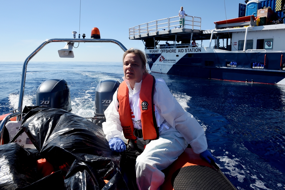 Erna Rijnierse, médecin MSF sur le bateau My Phoenix.