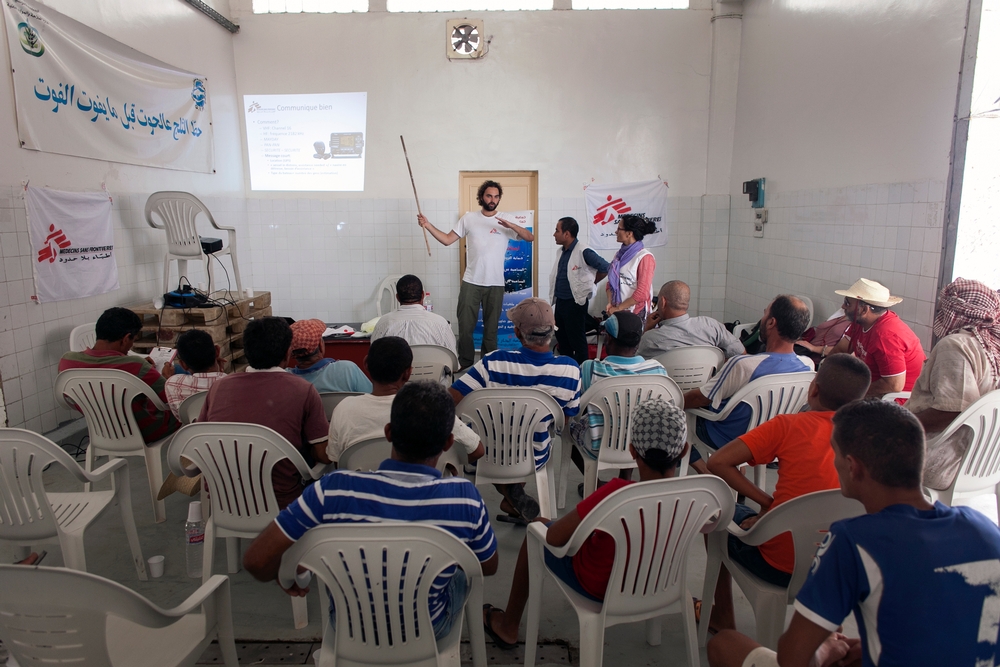 formation des pêcheurs à Zarzis