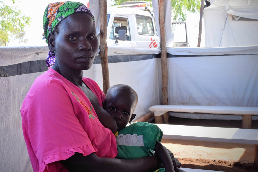 Mary, 37 ans, réfugiée originaire de la grande région d’Équatoria au Soudan du Sud